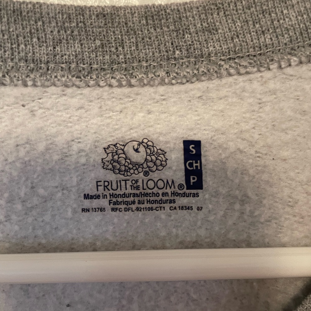 Foot of the loom cropped sweater